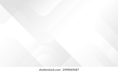Abstract white background. Abstract squircle pattern on a clean white background 