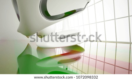 Similar – Image, Stock Photo winter garden Door handle