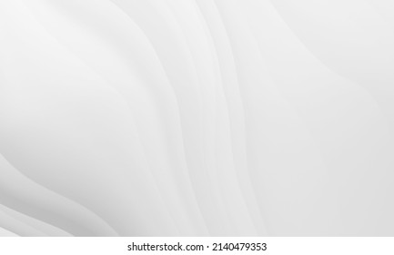 Abstract white gray colors gradient and wave lines pattern texture background  Use for modern design business concept 