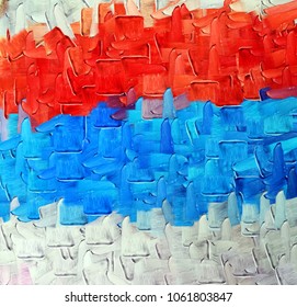 Abstract white,blue and red texture for background or design