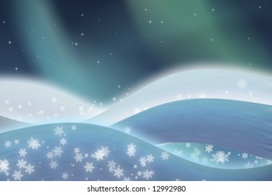 Abstract winter background.