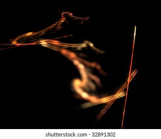 Abstract yellow background