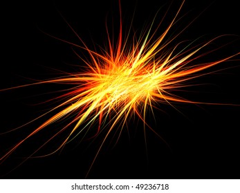 Abstract yellow background