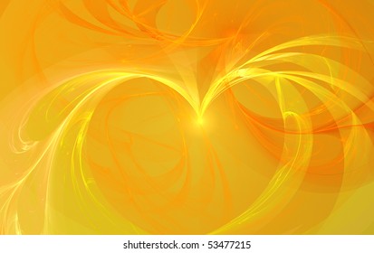 Abstract yellow background
