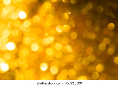 Golden Bokeh Background Golden Blurred Wallpaper Stock Illustration ...