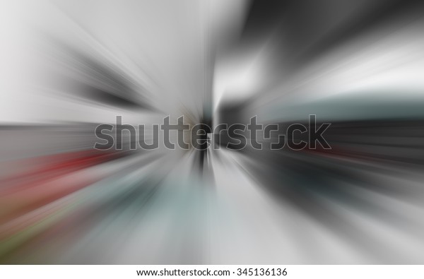 Abstract zoom\
background or fast blurred\
background.