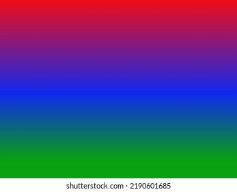 Abstrct Gradient Of Green Blue Red Multicolored Backround. Modern Horizontal Design For Mobile Applications.