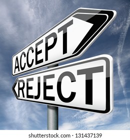 Accept Or Refuse Offer Proposal Or Invitation, Yes Or No