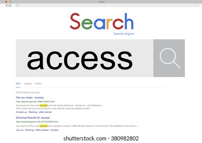 Access Accessible Available Usable Control Concept