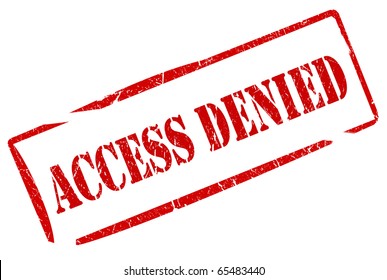 Access Denied Stamp