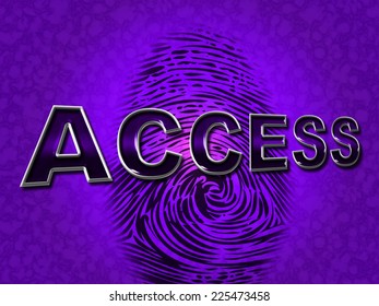 Access Security Meaning Forbidden Accessibility And Protect