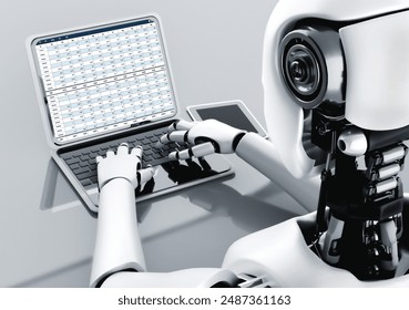 Accounting software on computer screen showing financial statement spreadsheets and account balance of corporate business offer accountant a fine calculation accounting snugly 3D illustration - Powered by Shutterstock