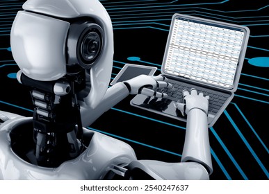 Accounting software on computer screen showing financial statement spreadsheets and account balance of corporate business offer accountant a fine calculation accounting snugly 3D illustration - Powered by Shutterstock