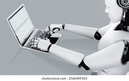 Accounting software on computer screen showing financial statement spreadsheets and account balance of corporate business offer accountant a fine calculation accounting snugly 3D illustration