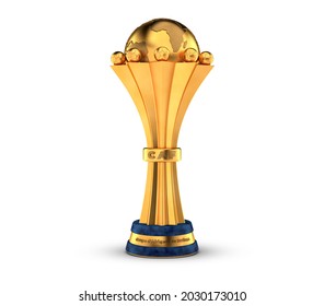 Accra, Greater Accra, Ghana August, 21st 2021: 3d African cup of nations model