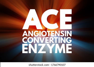 ACE - Angiotensin Converting Enzyme Acronym, Medical Concept Background