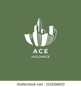 Ace Holdings Company Logo Design Stock Illustration 2132266013 ...