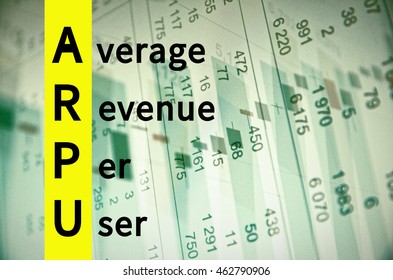 Acronym ARPU As Average Revenue Per User