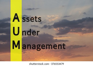 Acronym AUM As Assets Under Management