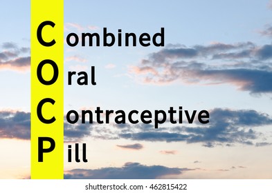 Acronym COCP As Combined Oral Contraceptive Pill