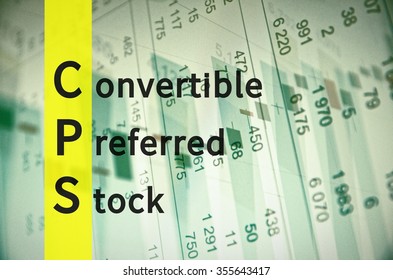 Acronym CPS As Convertible Preferred Stock