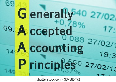 Acronym GAAP As Generally Accepted Accounting Principles