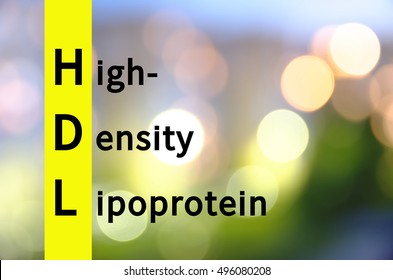 Acronym HDL As High-density Lipoprotein