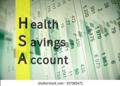 Acronym HSA As Health Savings Account