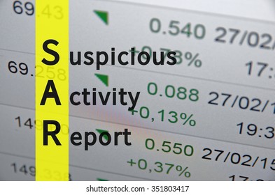 Acronym SAR As Suspicious Activity Report