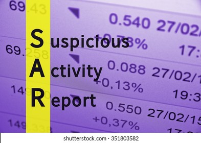 Acronym SAR As Suspicious Activity Report