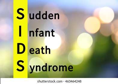 Acronym SIDS As Sudden Infant Death Syndrome