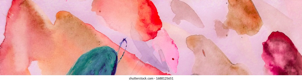 Acrylic Smears. Vivid Acrylic. Bright Acrylic Painting. Colorful Ink Grunge Texture. Multicolor Business Painting. Concept Ink Design. - Shutterstock ID 1688125651