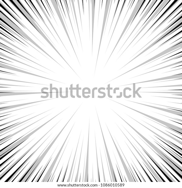 Action Background Monochrome Sunburst Vintage Illustration Stock Illustration 1086010589