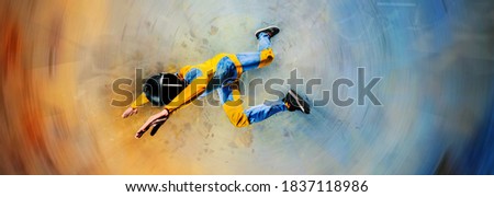 Similar – Image, Stock Photo [MUC-09] On a big foot