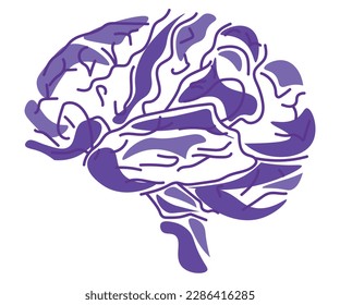 Action On Stroke, Make My Purple, Stroke Awareness, The Stroke Association - Powered by Shutterstock