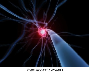 active nerve cell