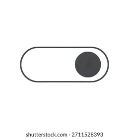 Active Toggle Switch Icon – On State, UI Control, and Interface Symbol