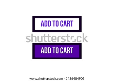 Add to cart buttons, Add to cart, buttons, vector