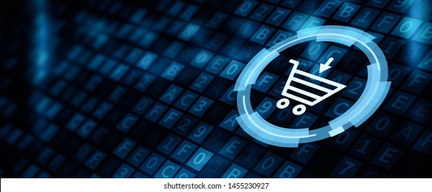 Add To Cart Internet Web Store Buy Online E-Commerce concept
