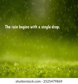 Add inspiration and positivity to your designs with this stunning artwork. Featuring raindrops, umbrellas, and soothing colors, paired with uplifting quotes to brighten up anyone's day - Powered by Shutterstock