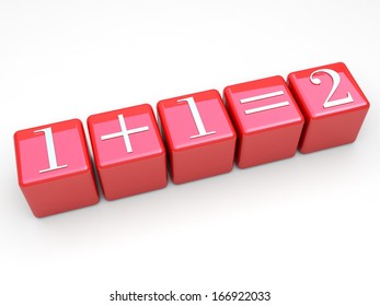 Addition 1+1=2