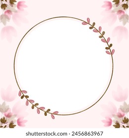 Adorn your designs with sophistication and warmth using this exquisite frame featuring a luxurious combination of gold accents and vibrant red floral motifs.  - Powered by Shutterstock