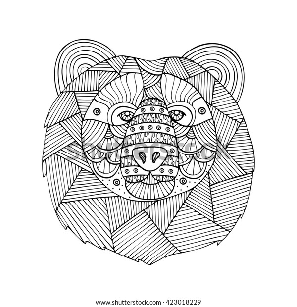 Adult Coloring Book Page Design Image Stock Illustration 423018229 Adult Coloring Book Page Design Image Stock Illustration 423018229