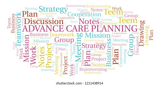 Advance Care Planning Word Cloud.