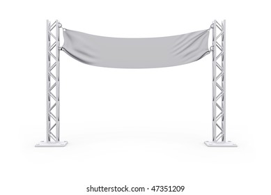Advertising signboard. billboard for your advertising and web design