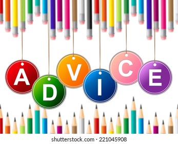 Advice Advisor Representing Inform Assistance And Information