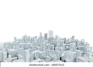 Aerial view of city buildings - Powered by Shutterstock