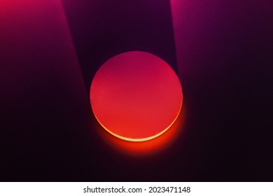 Aesthetic background and light sunset projector lamp