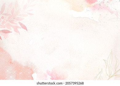 Aesthetic Flower Wallpaper Background, Beautiful Remix From Vintage Public Domain Art