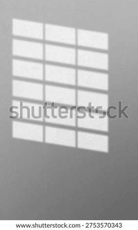 Aesthetic Vertical Window Shadow Overlay Background